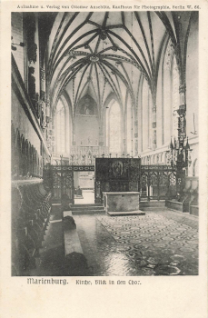 Marienburg Schloss Westpreußen Malbork * um 1900