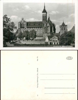 Marienburg West Prussia * approx. 1930
