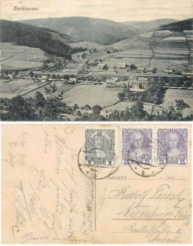 Markhausen Hraničná  o 1.9.1921