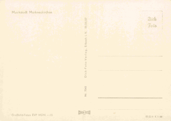 Markneukirchen Vogtland Musikstadt Mehrbildkarte mit Geigenbauer * 1964
