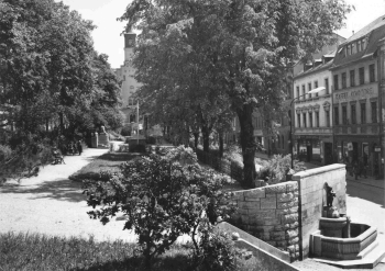 Markneukirchen Vogtland Ernst Thälmann Platz o 1970