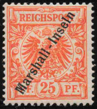 Marshall-Inseln Deutsche Post Michel 11 * ungebraucht