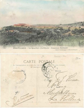 Martinique qurtier de Artillerie Kaserne Gerbault o ca. 1920