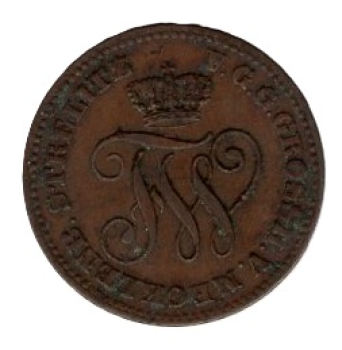 Mecklenburg Strelitz 2 Pfennig 1872