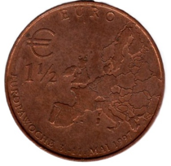 Medaille Deutschland 10 Euro 1997 Raub Der Europa Cu-ni