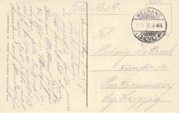 Meerane Sachsen Ferienheim im Kirchenhoz o 1916