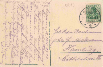 Meerane Sachsen Bismarckplatz o 1913