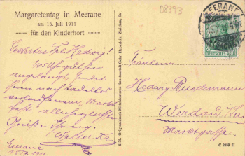 Meerane, Saxony, Margaretentag, July 16, 1911