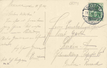 Meerane Sachsen Schwanfelderstrasse  o 1910