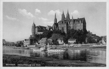 01662 Meissen Albrechtsburg und Dom o 1932