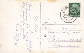 01662 Meissen Albrechtsburg with Elbe steamer "Loessnitz" o 1938