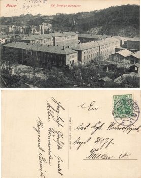 Meissen Porzellan Manufaktur o 1913