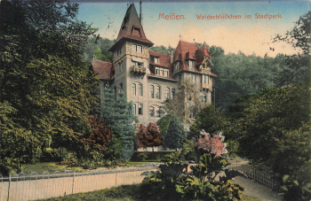 01662 Meissen Waldschloesschen im Stadtpark o 1915