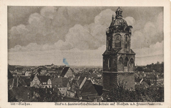 01662 Alt Meissen Frauenkirchturm * um 1930