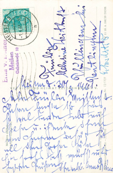 01662 Meissen Boettger Denkmal o 1961
