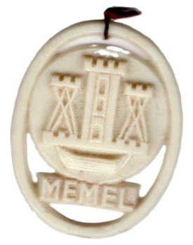Memel Winter Relief Fund WHW Reich Road Collection 1941 "Coats of Arms of German Border Towns"