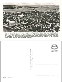 87700 Memmingen aerial photo * approx. 1950