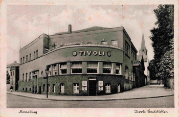 Merseburg Tivoli Gaststätten o 1942
