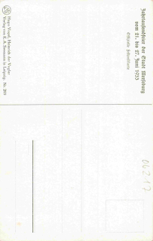 Merseburg Festpostkarte zur Jahrtausendfeier * 1933
