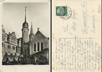 06217 Merseburg Dom und Schloss o 21.4.1936