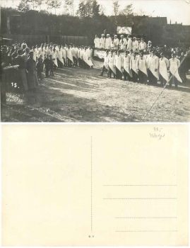 Butcher group photo of the butchers' guild * ca. 1915