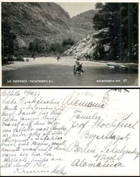 Mexiko Monterrey La Huasteca o 12.10.1937