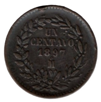Mexiko UN Centavo 1897 / M