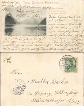 Milford Sound New Zealand  o 10.8.1903