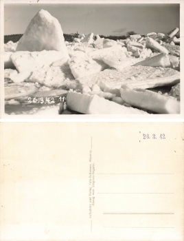 Misdroy Island of Wollin Pomerania Ice drift Miedzyzdroje * 26.3.1942