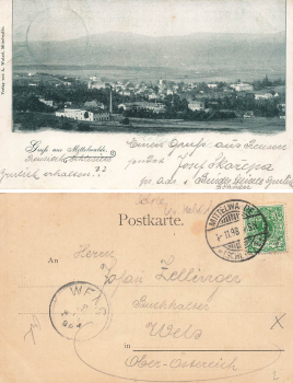 Mittelwalde Schlesien Międzylesie o 1898