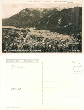 82481 Mittenwald von Ederkanzel *1935