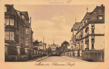 Mittweida Sachsen Schumann Strasse o 1922