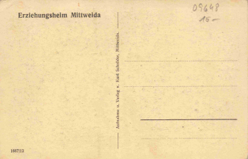 Mittweida Sachsen Erziehungsheim Burgsdorffhäuser * um 1930