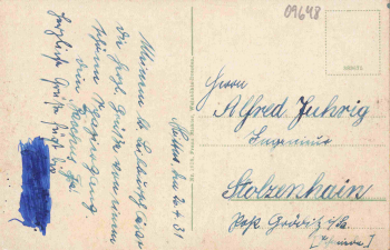 Zschöppichen Mittweida Sachsen Schloss Neusorge gebraucht 1931