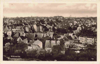 Mittweida Sachsen Gesamtansicht * um 1940