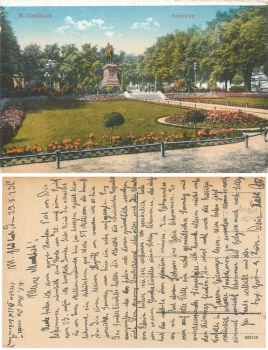 Moenchengladbach Kaiserplatz gebr. 1923