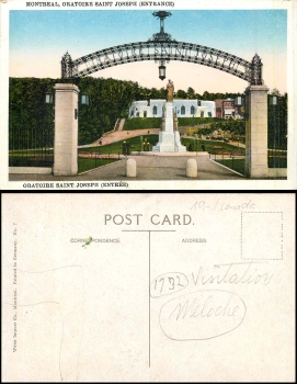 Kanada Montreal Oratoire Saint Josep *ca. 1932