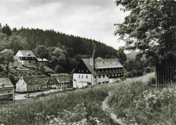 Morgenröthe-Rautenkranz Vogtland Betriebsferienheim VEB Wäremanlagenbau "DSF" o 1984