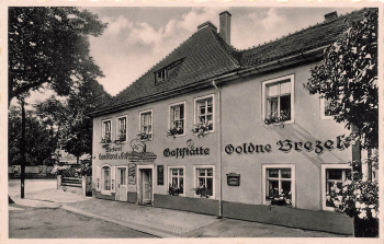 01468 Moritzburg Restaurant goldene Brezel * um 1930