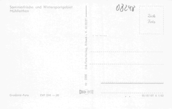 Mühlleithen Klingenthal *1963