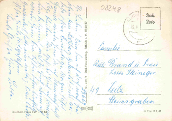 Mühlleithen Klingenthal Mehrbildkarte o 1969