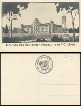 Munich, new building of the Deutsches Museum * ca. 1925