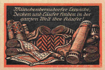 07589 Münchenbergsdorf Thüringen Notgeldschein um 1920