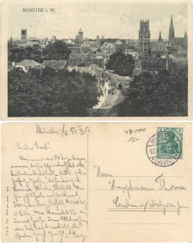 Muenster view of the city o 17.12.13