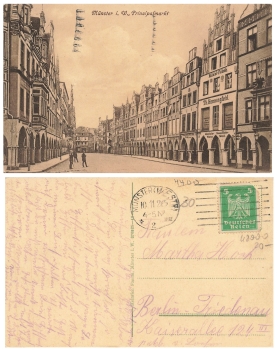 Münster Westfalen Prinzipalmarkt o 10.11.1926