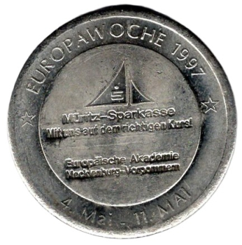 Mueritz Euro Medaille Europawoche Deutschland 1997
