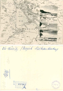 17207 Muritz multi-image map with map print template * 1966 Hanich1696