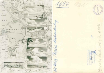 17209 Mueritz multi-image map with map print template * 1966 Hanich1697