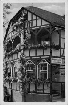 Munschwitz Leutenberg Gasthaus zur Linde o 1941