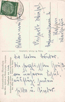 Munschwitz Leutenberg Gasthaus zur Linde o 1941